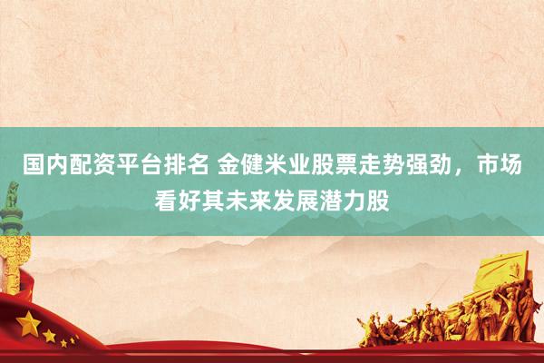 国内配资平台排名 金健米业股票走势强劲，市场看好其未来发展潜力股