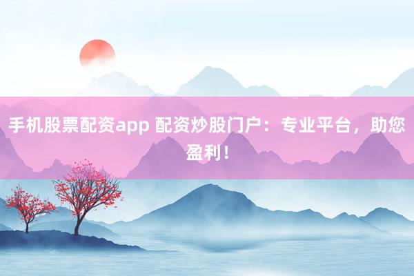 手机股票配资app 配资炒股门户：专业平台，助您盈利！